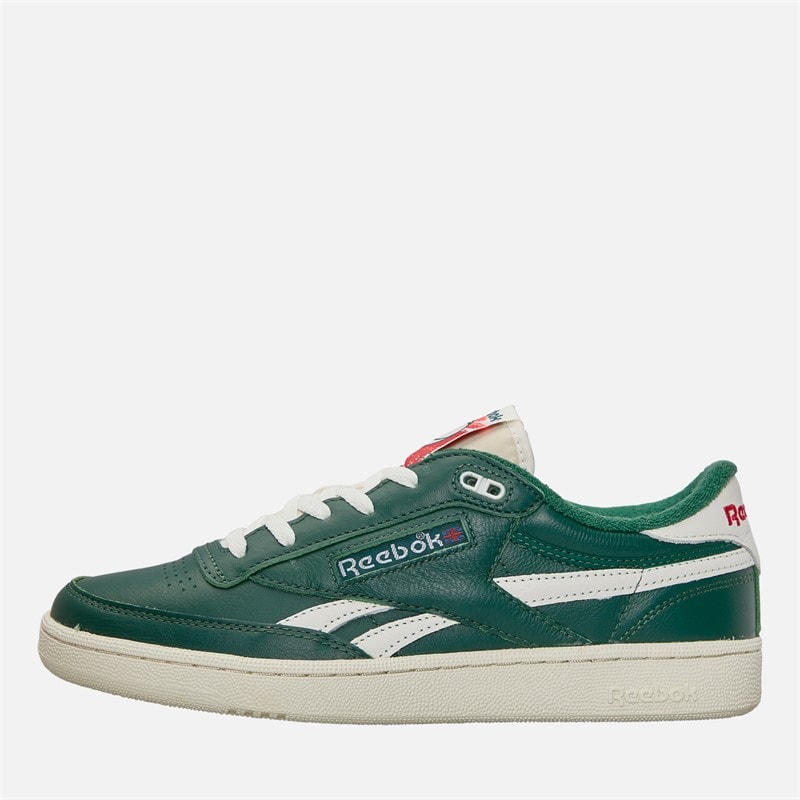 Reebok Club C Revenge Vintage Trainingsschuhe Dunkelgrün/Kreide/Neon Kirsch