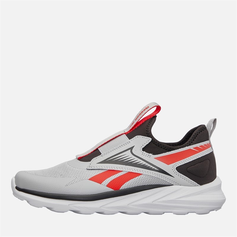 Reebok Junior Junge Lite Spinner Neutrale Laufschuhe Washed Black/Grau/Energy Red