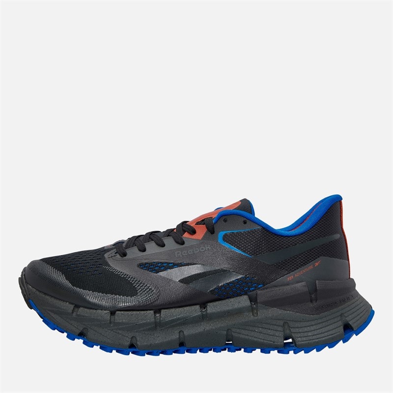 Reebok Herren FloatZig Adventure 1 Neutrale Laufschuhe Schwarz/Grau/Optimum Blue