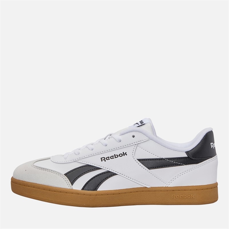 Reebok Baskets Junior Smash Edge Blanc/Noir/Gomme