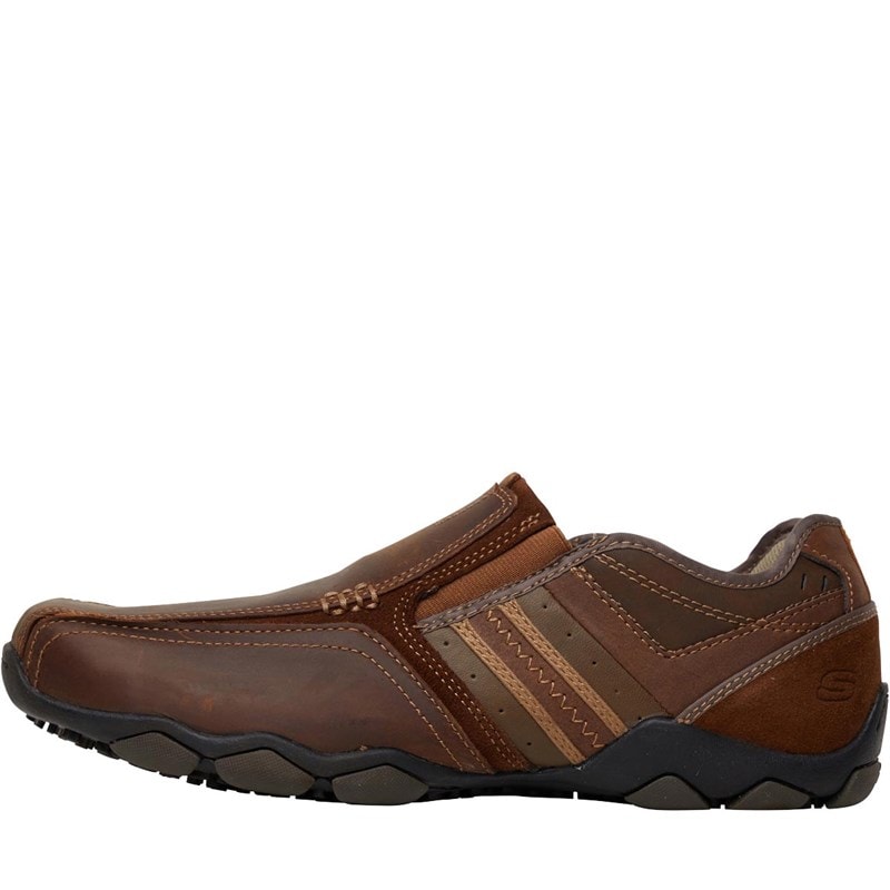 SKECHERS Heren Diameter Zinro Schoenen Middelbruin