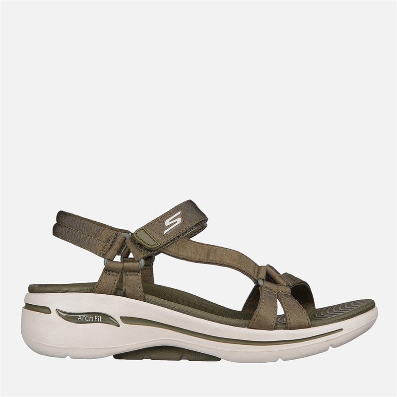 SKECHERS Sandales Gowalk Arch Fit Elite Femme Olive