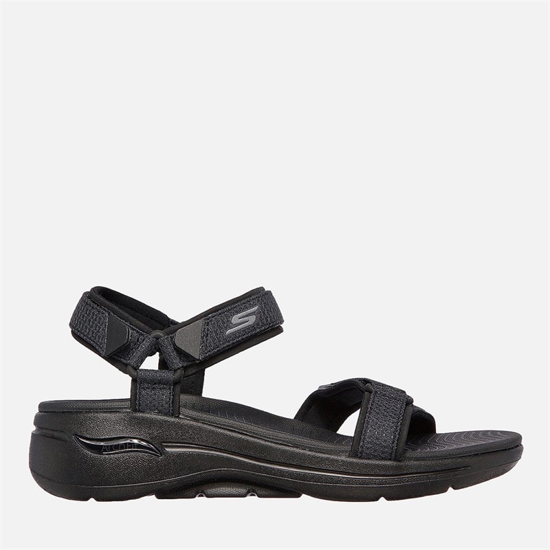 SKECHERS Sandales Gowalk Arch Fit Femme Noir