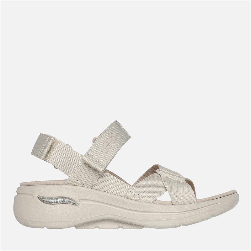 SKECHERS Sandales Gowalk Arch Fit Femme Natur