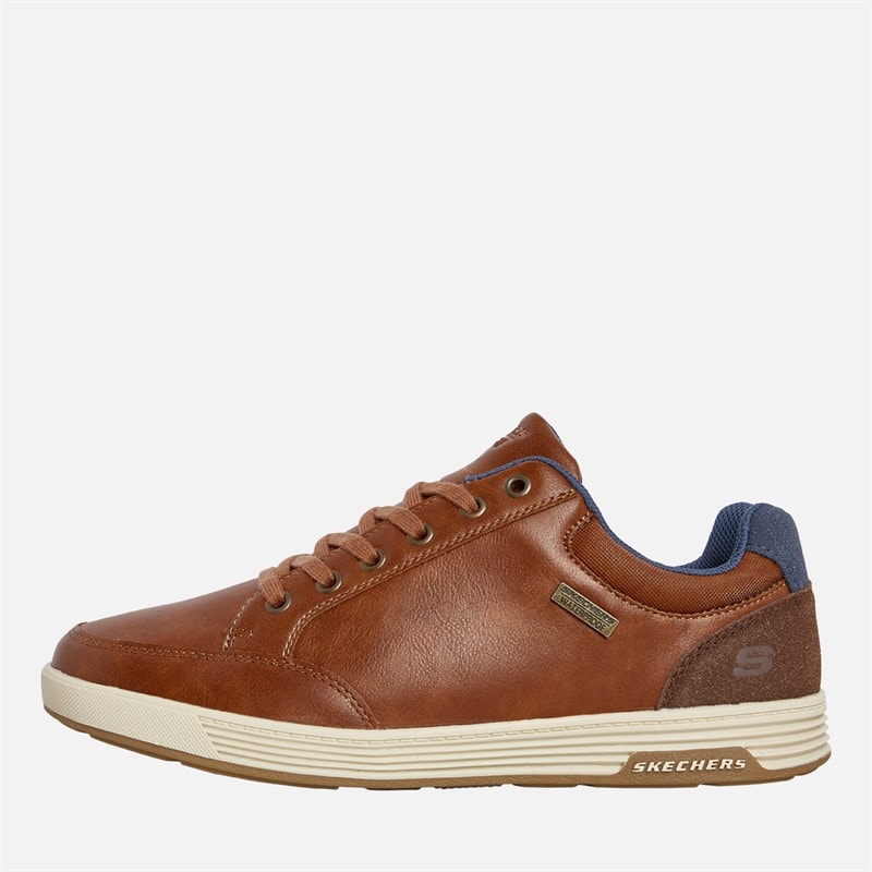 SKECHERS Heren Waterdichte Cavell Sparkman Sneakers Reisbruin
