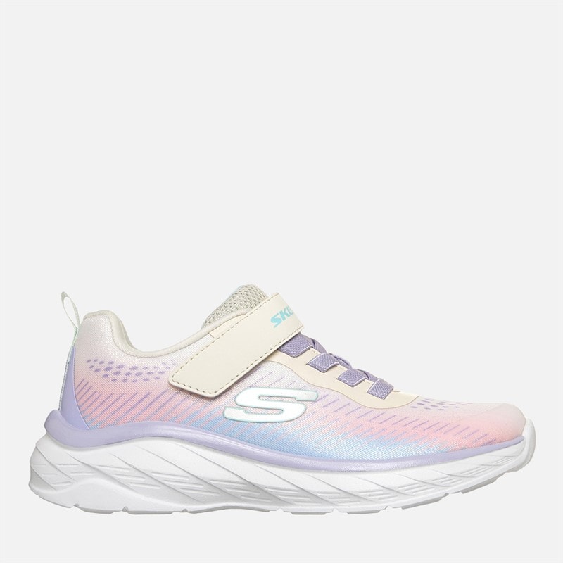 SKECHERS sneakersy kolorowe dla dziewczynki kolor Natural