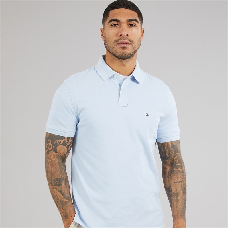 Tommy Hilfiger Herren 1985 Regular Polo Hemd Sky Blue