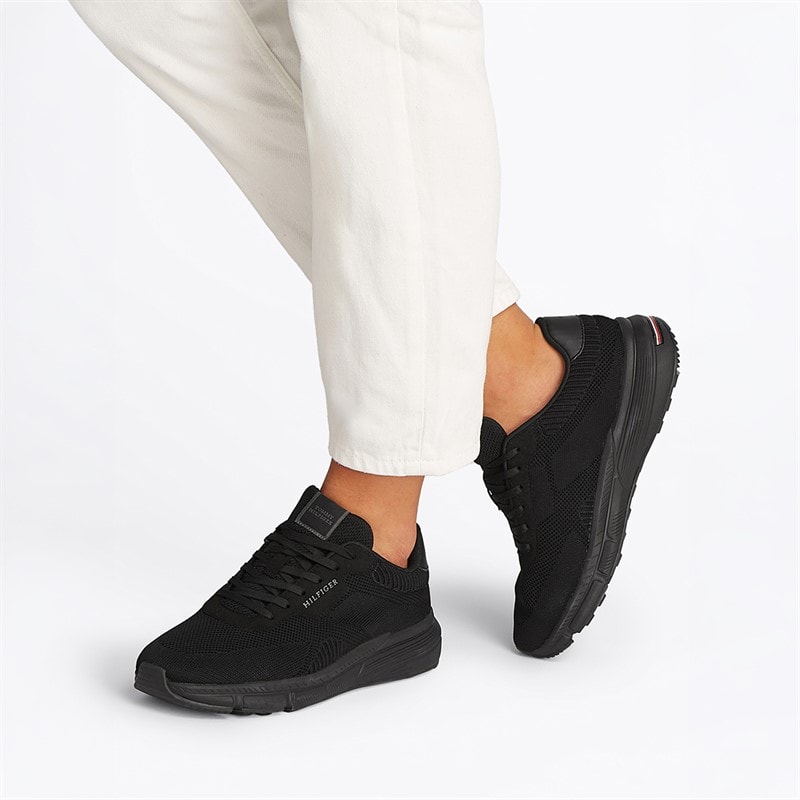 Tommy Hilfiger Lekkie sneakersy dla niego kolor Black