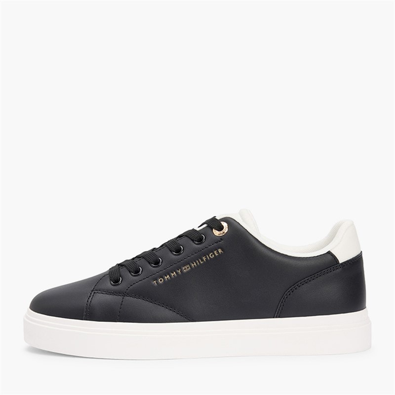 Tommy Hilfiger Kobiece cupsole sneakersy dla niej kolor Black/Ecru