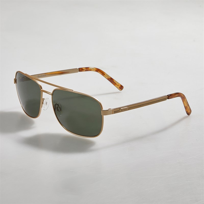 Barbour Lunettes de soleil Homme Matte Gold