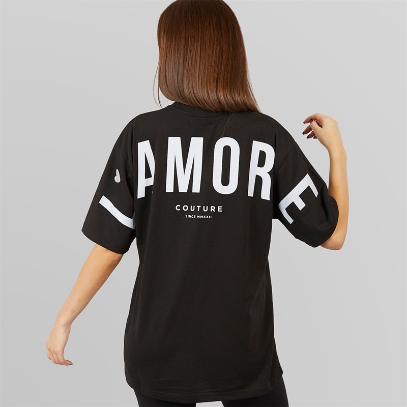L'amore Couture T-Shirts Ryleigh Femme Noir