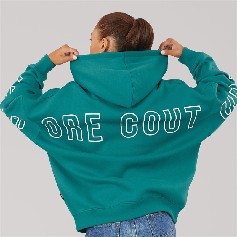L'amore Couture Dames Norwalk Hoodie Teal