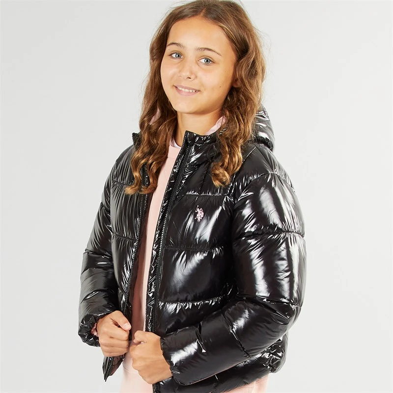 U.S. POLO ASSN. Veste Matelassée Fille noire