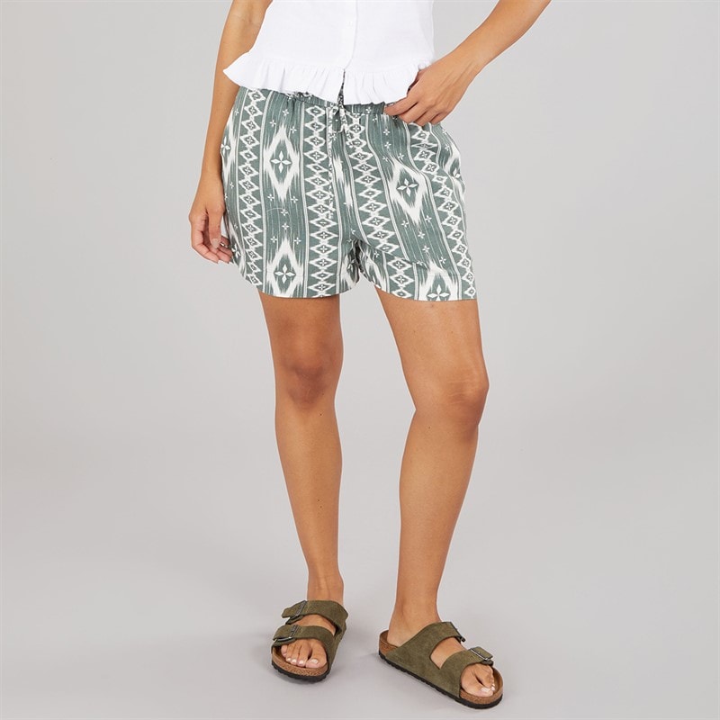 Vero Moda Shorts Milo Paperbag Femme Laurel Wreath