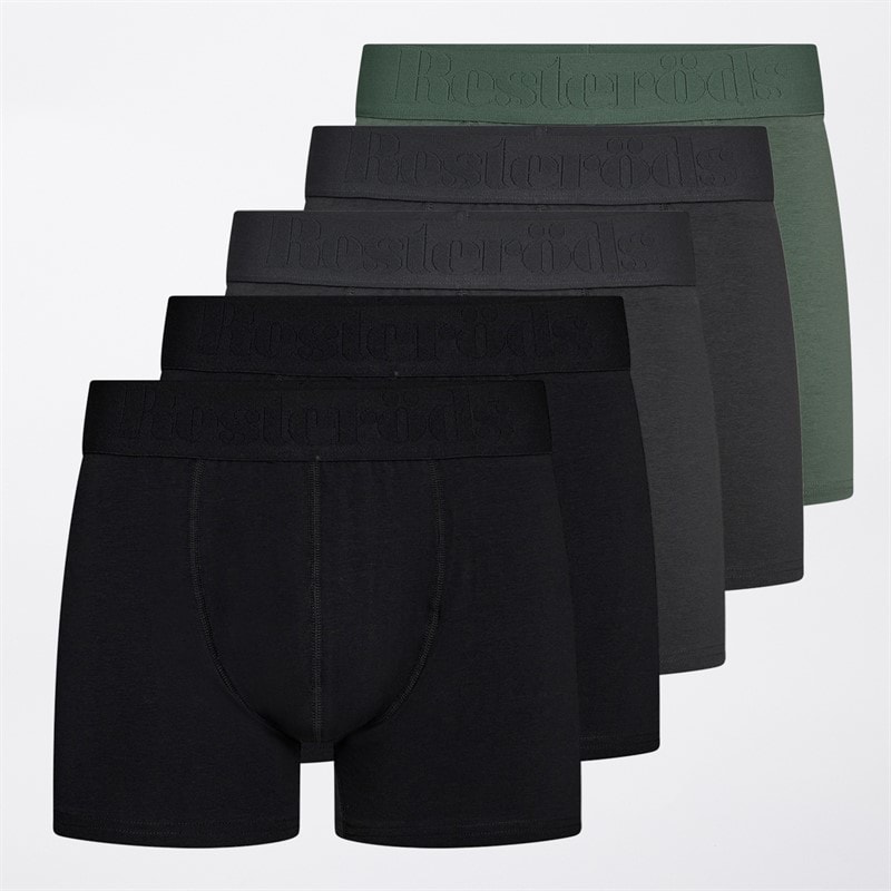 Resteröds Heren Gunnar Vijf Pack Boxers Multicolour