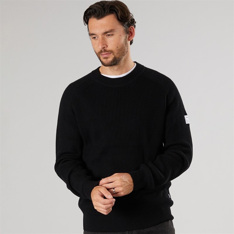 Resteröds Pull over en tricot Homme Noir