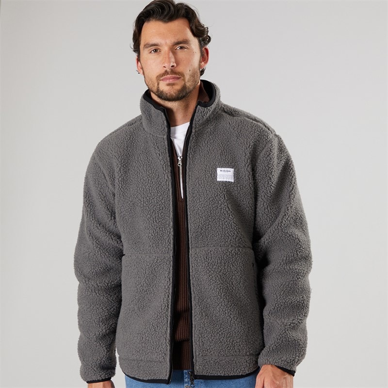 Resteröds Heren Fleece Jas Grijs