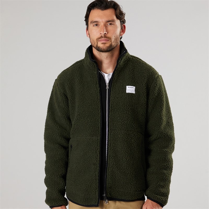 Resteröds Heren Fleece Jas Groen