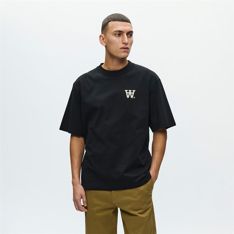 Wood Wood Homme T-shirt Liam Noir
