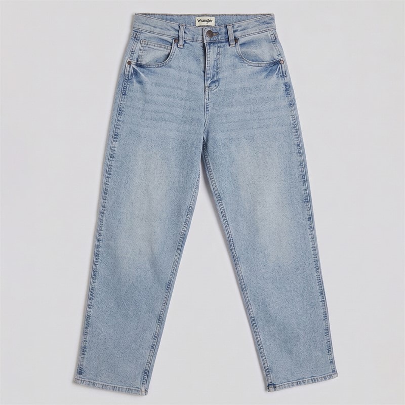 Wrangler Junge Frontier entspannter Schnitt Jeans Bleach Wash