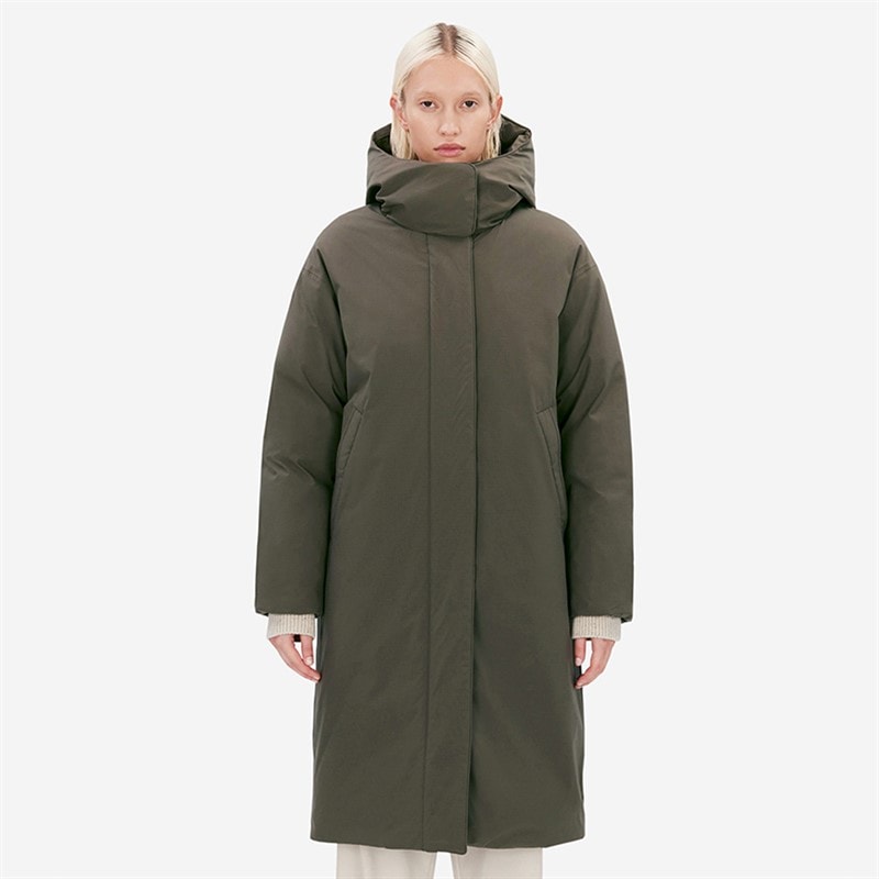 Elvine Veste Saira Femme Castor Green