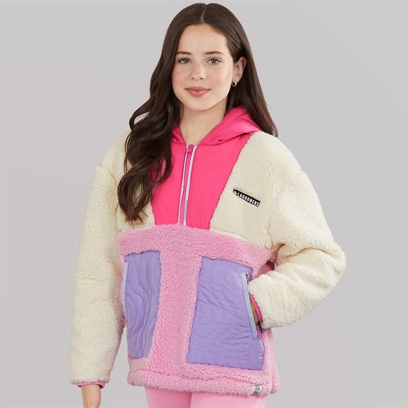 Lagooners Mädchen Dudly Borg Fleece Rosa