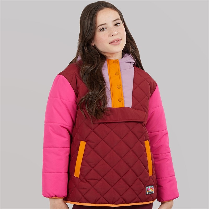Lagooners Meisjes Whitworth Puffer Jas Plum