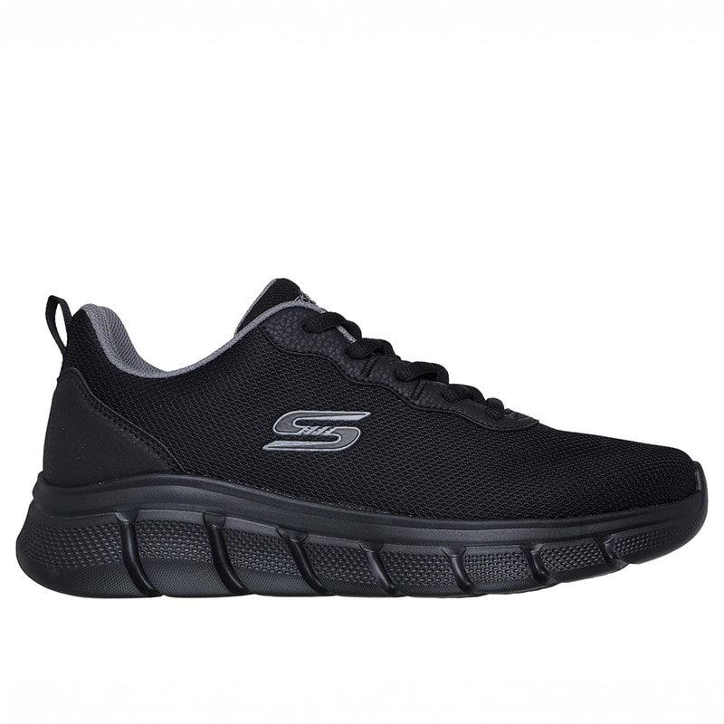 SKECHERS Heren Bobs B Flex Icy Edge Sneakers Zwart