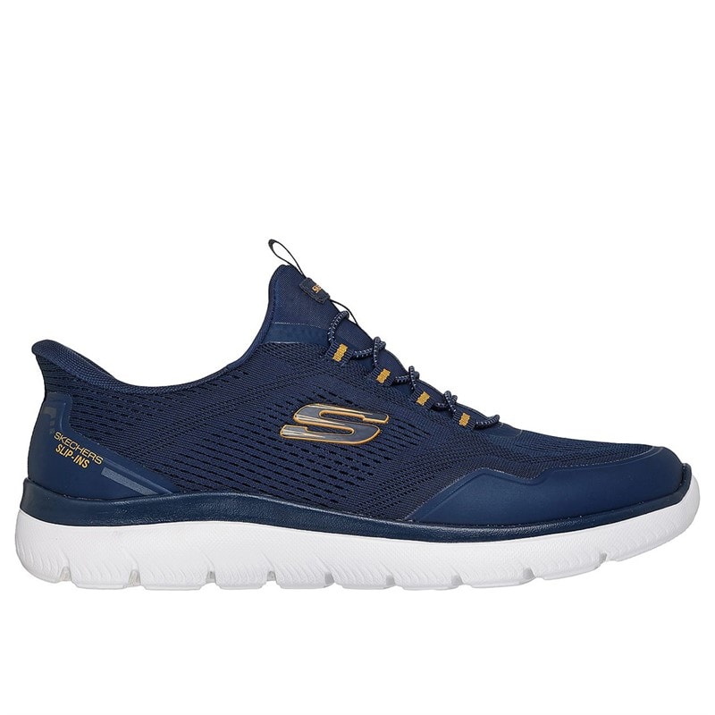 SKECHERS Heren Skechers Summits Slip In Sneakers Marine