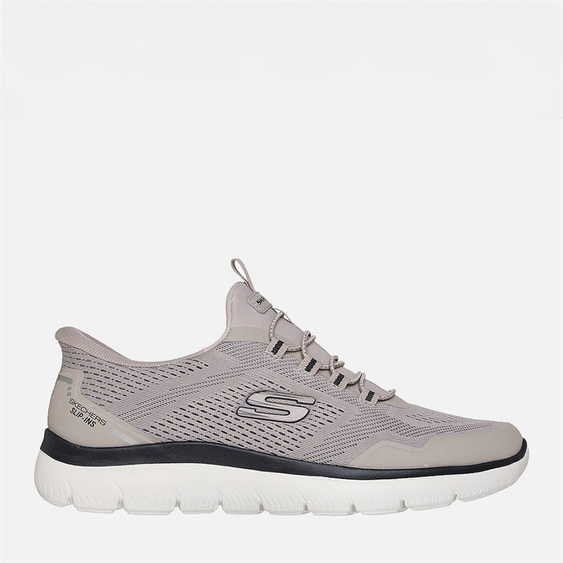 SKECHERS Heren Summits Instappers Sneakers Naturel