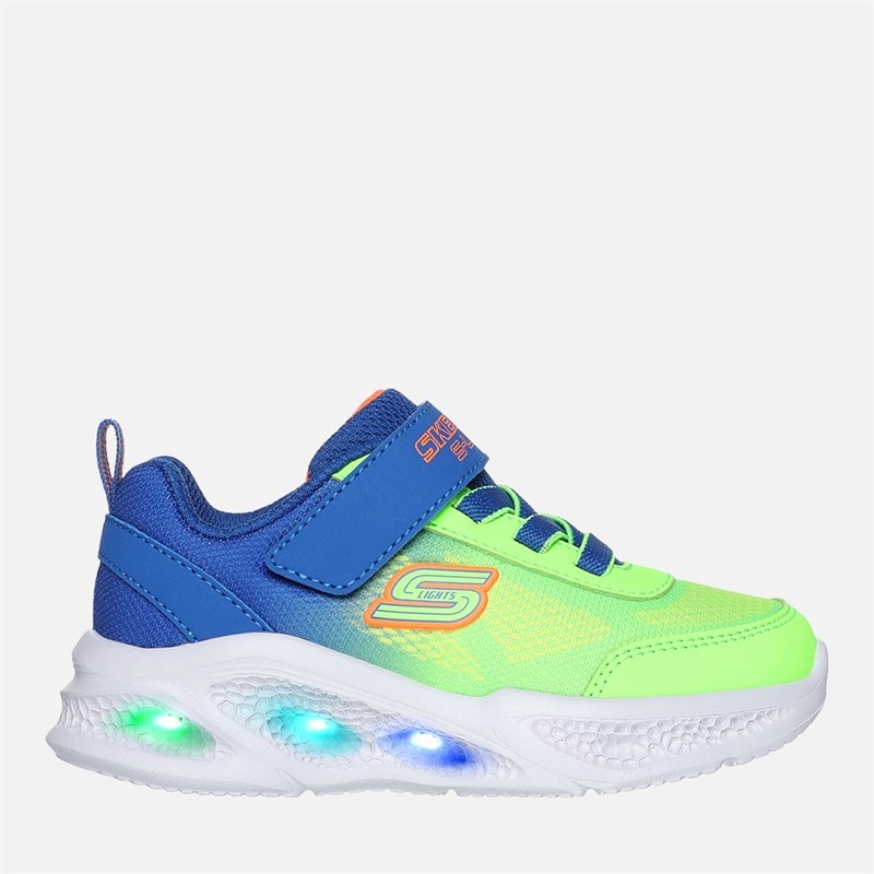 SKECHERS Baskets Krendox Meteor-Lights Garçon Bleu