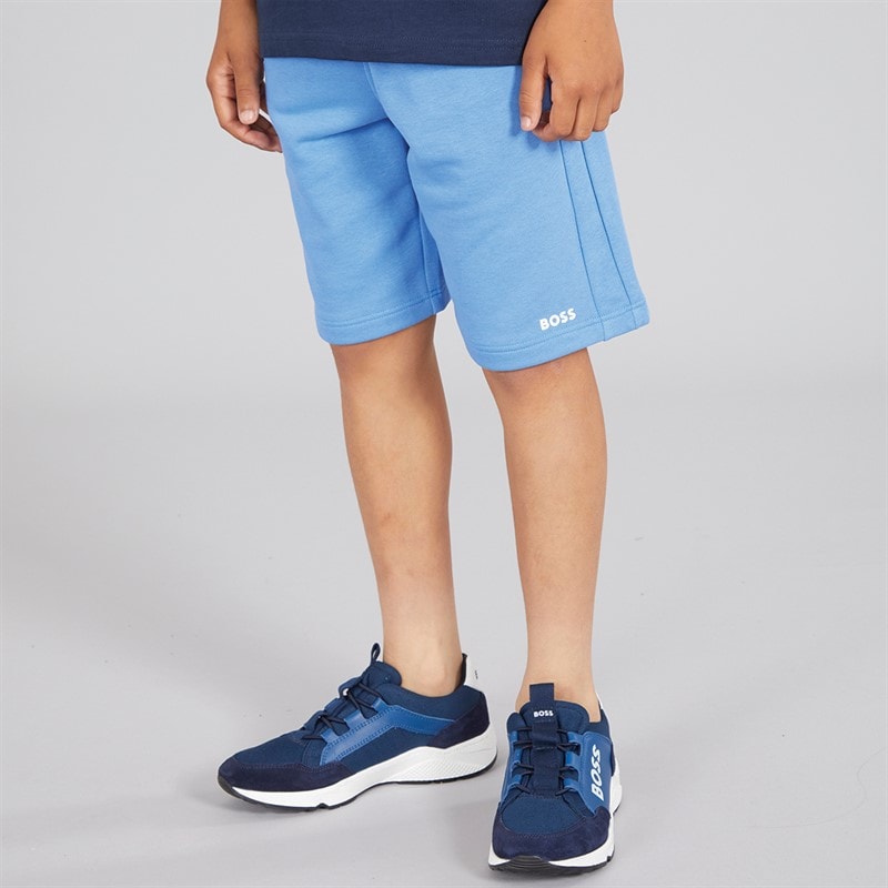 BOSS Jongens Korte Broek Marineblauw