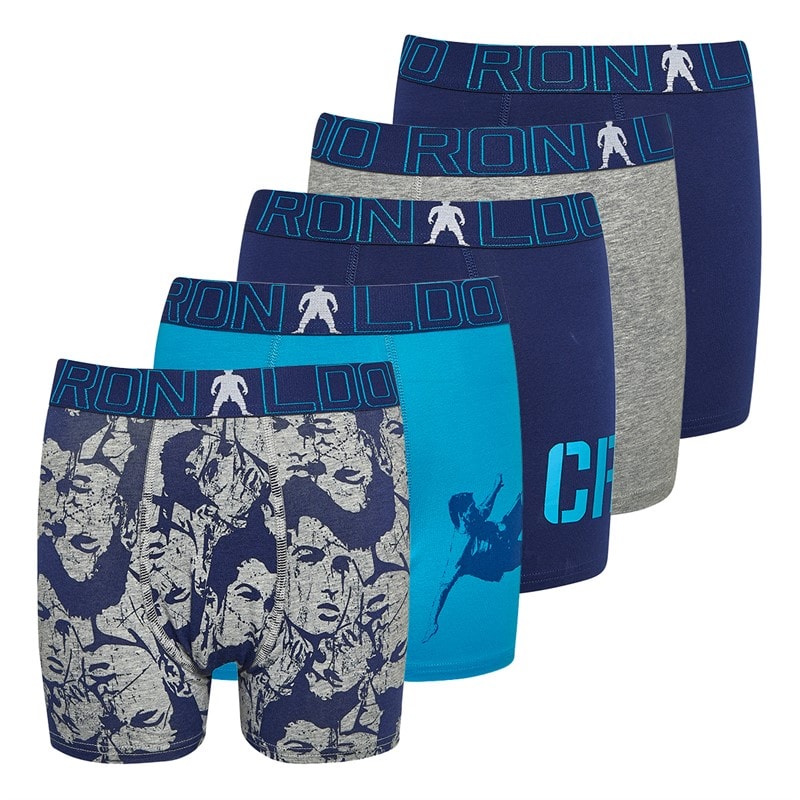 CR7 Jongens 5-pack Trunks Multicolor