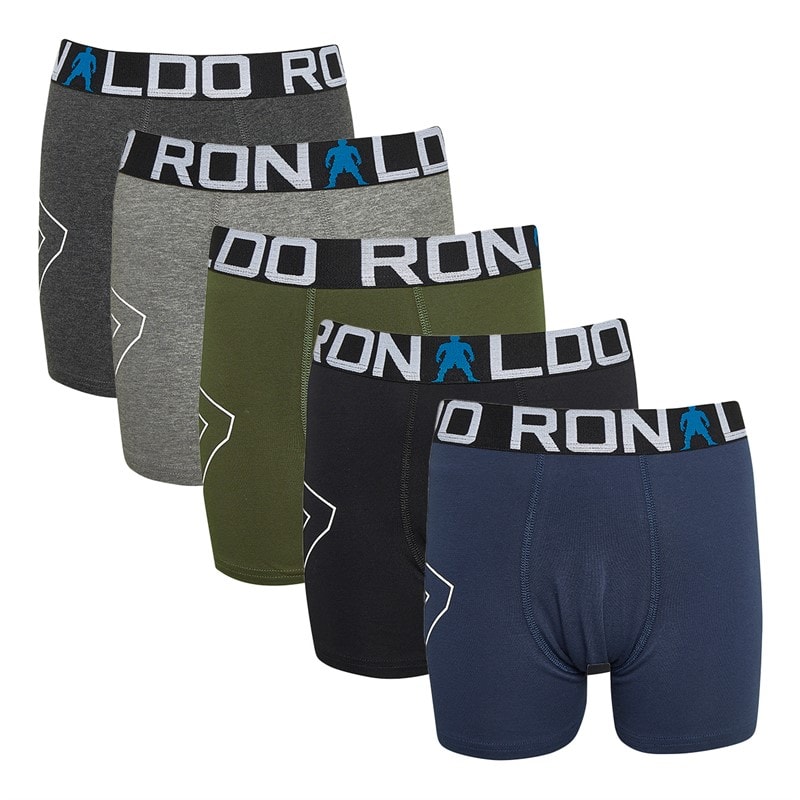 CR7 Jongens 5-pack Trunks Meerkleurig