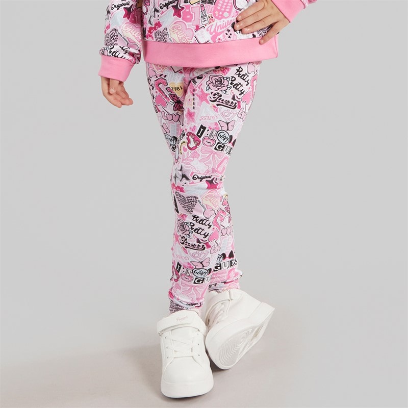Guess Meisjes Leggings Sticker Collage
