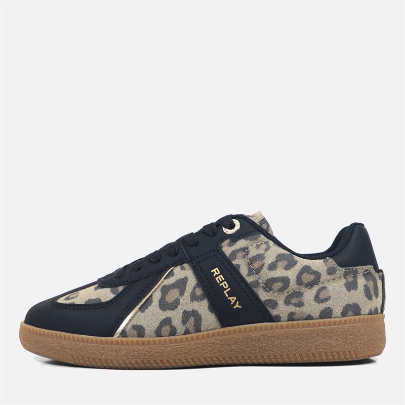 Replay Dames Heylor Sneakers Luipaard Leeuw