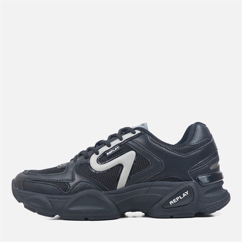 Replay Baskets Destiny Homme Noir